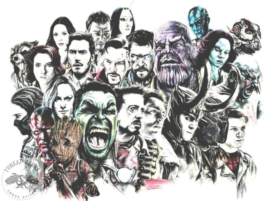 Avengers Montage XL